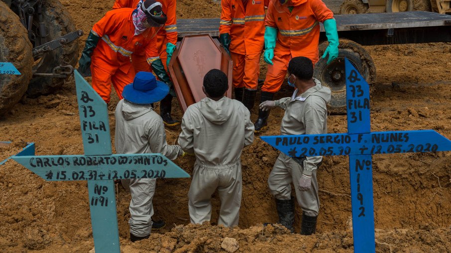 PANDEMIA: Mortes causadas pela covid-19 aumentam 7%, registra boletim da Saúde