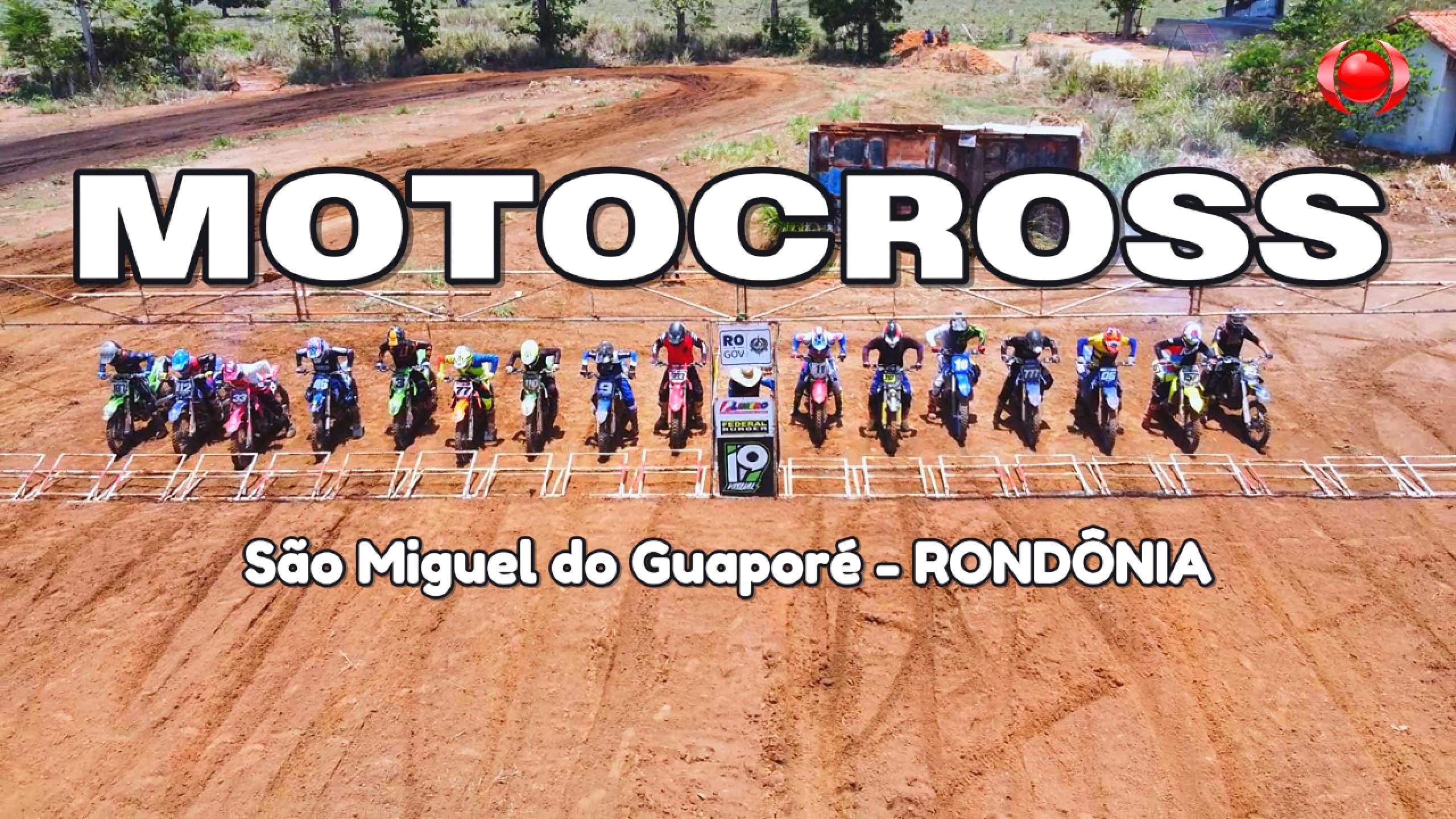 VÍDEO: Penúltima etapa do Motocross estadual em São Miguel do Guaporé