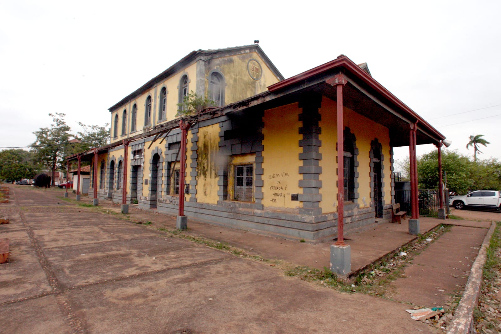 EFMM: Museu de Guajará, relíquia arquitetônica da Amazônia, está abandonado