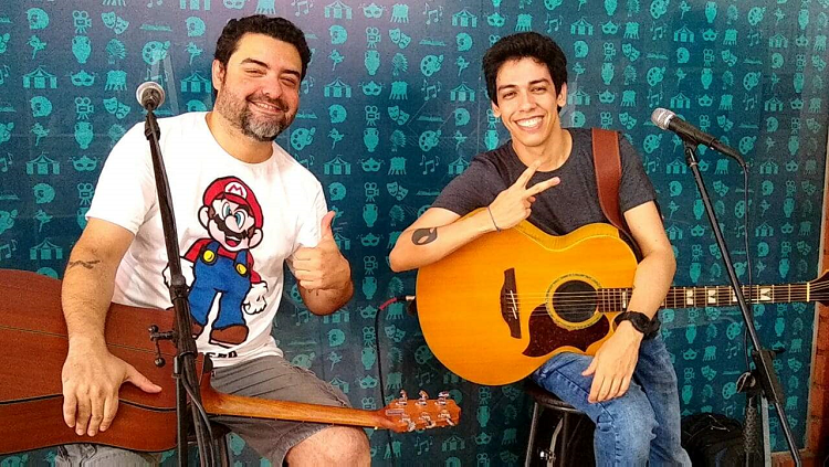 Assista aqui a Live acústico Autoral da Dupla Caio Neiva e Daniel Duarte