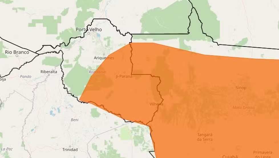 BAFO QUENTE: Onda de calor também vai atingir maior parte das cidades de RO