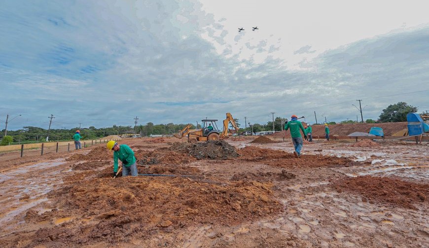 ESPORTE E LAZER: Obras no Centro de Convenções Cidade da Cultura estão a todo vapor