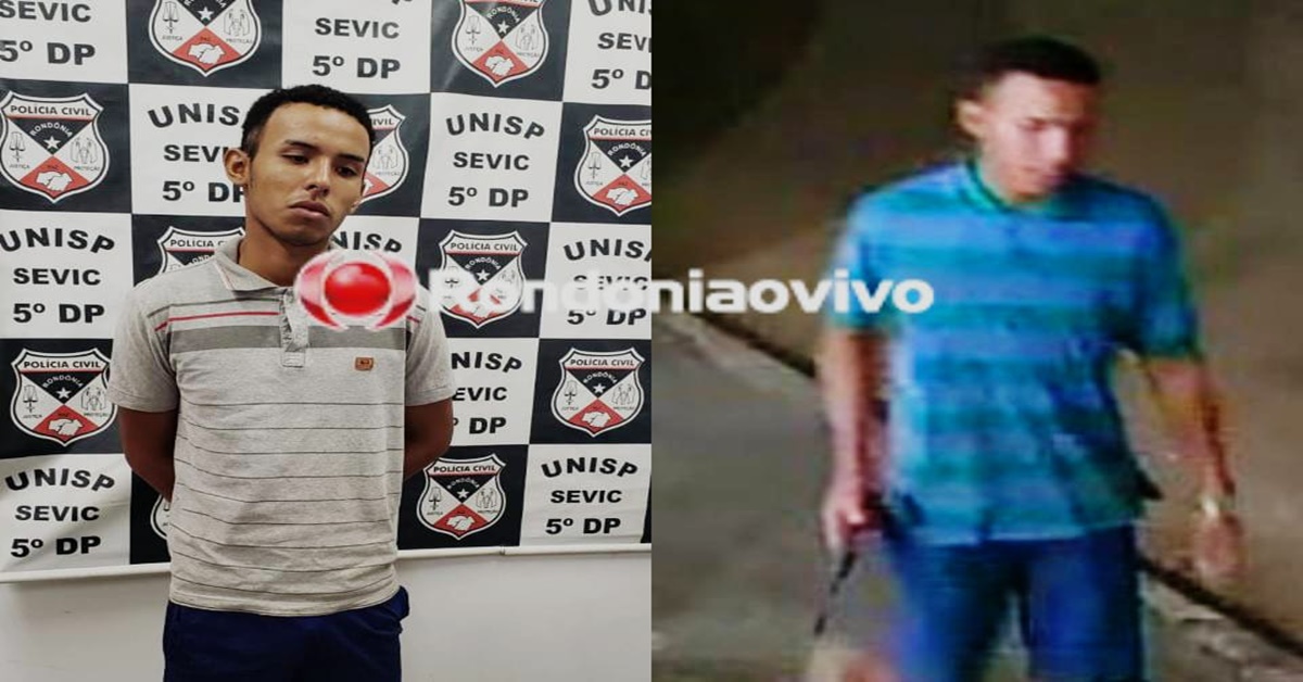 NO MORAR MELHOR: Polícia Civil prende ladrão filmado durante roubo em pizzaria