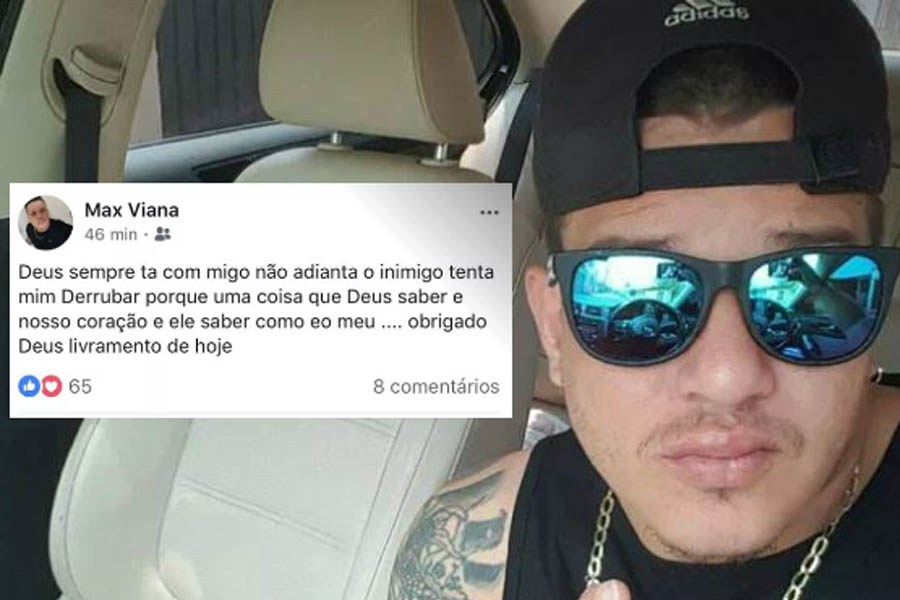 MISTÉRIO: Preso foge da cadeia e diz em rede social que foi 'livramento' de Deus