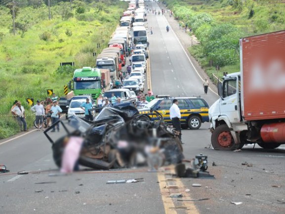 VIOLÊNCIA: Feriado de Natal registra 50 mortes e quase mil feridos nas rodovias