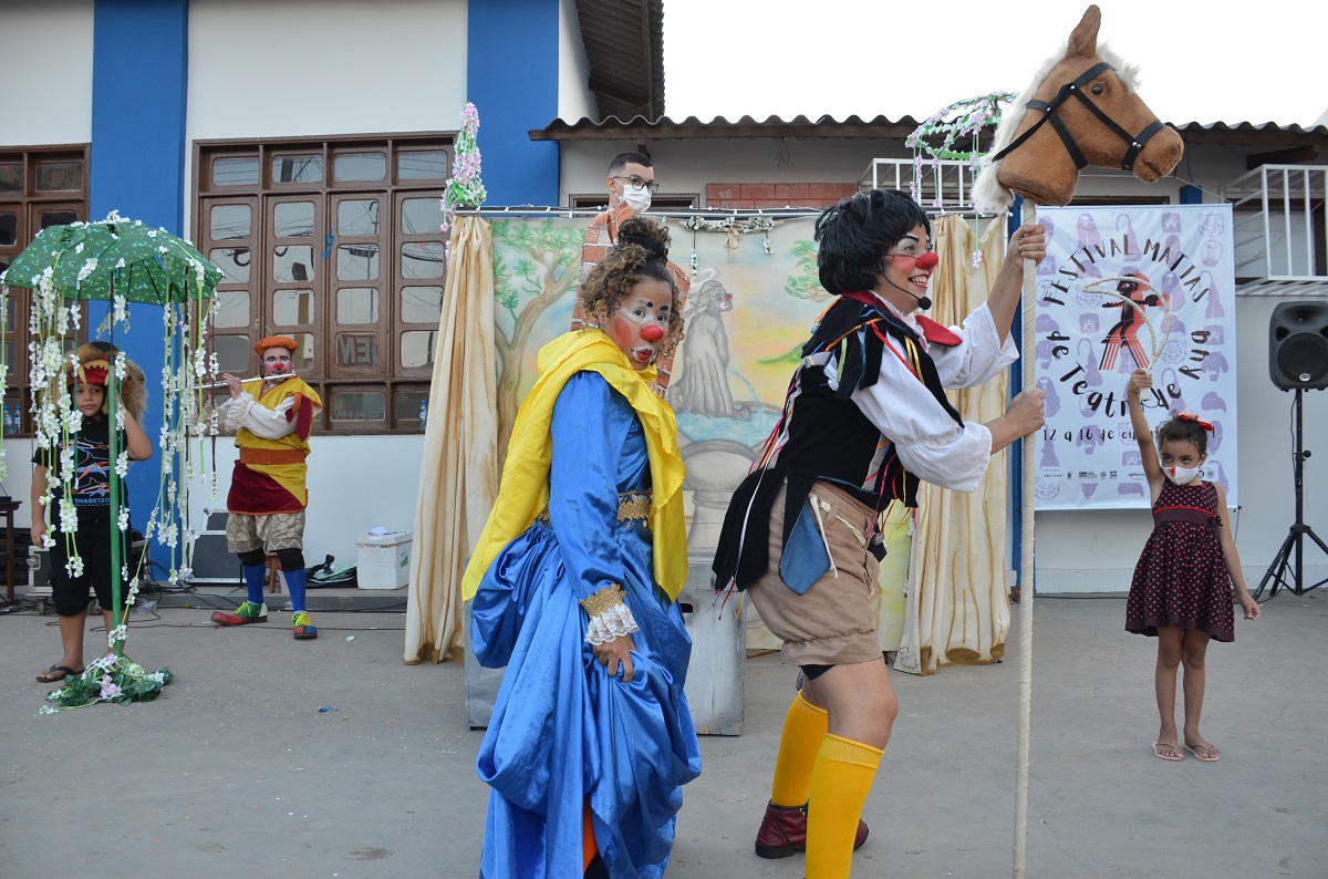 TEATRO RUANTE: Neste sábado e domingo tem espetáculo ao ar livre na Praça Aluízio Ferreira