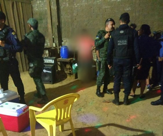 'BAILE DA GAIOLA': Operação conjunta fecha festa irregular realizada por menores