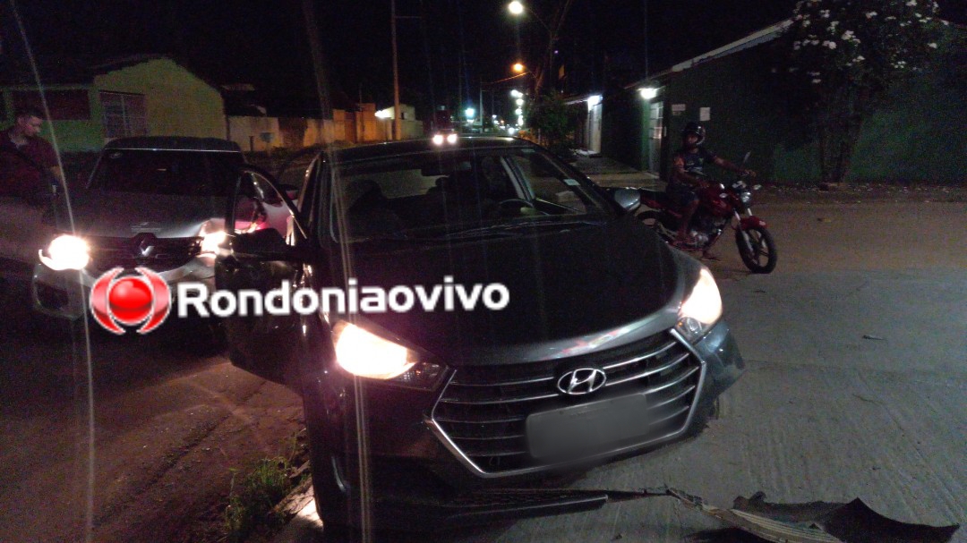 IMPRUDÊNCIA: Motorista de aplicativo invade cruzamento e provoca violenta colisão entre carros