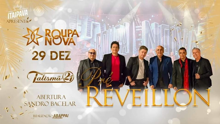 INESQUECÍVEL: Concorra a ingressos para o Show do Roupa Nova em Porto Velho