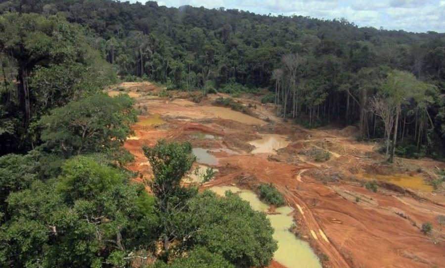 DEVASTAÇÃO: Terra Roosevelt está à beira do colapso devido ao garimpo