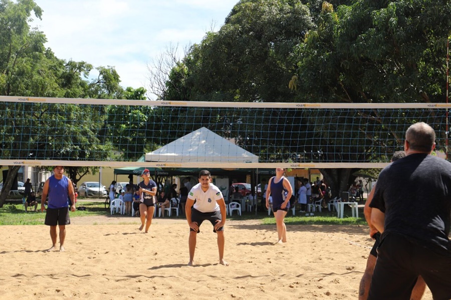 DIA DO TRABALHADOR: Sejus reúne sociedade e servidores para o 1° Torneio de Vôlei da Polícia Penal