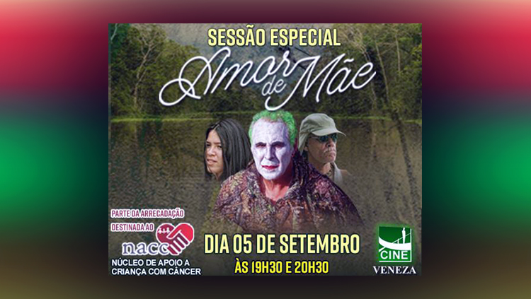 NESTA QUARTA: Sessão especial do filme 'Amor de Mãe' em parceria com o NACC