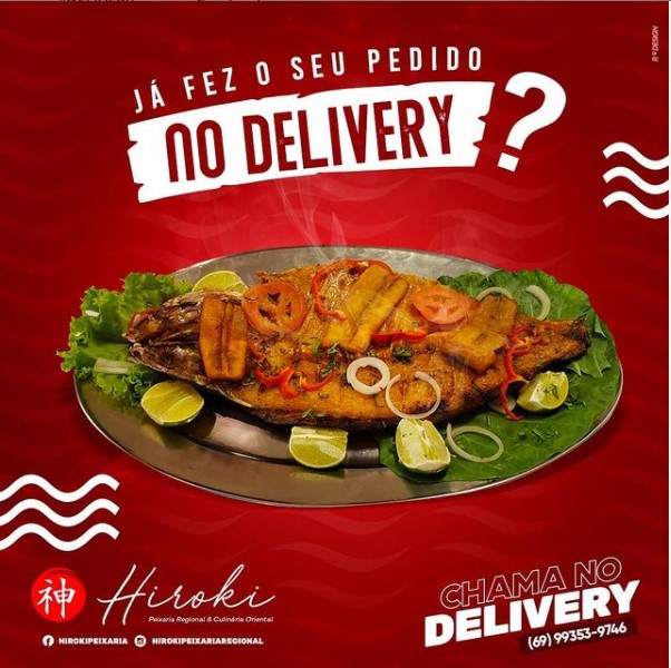 Conheça o cardápio e as promoções do delivery do Hiroki Peixaria 