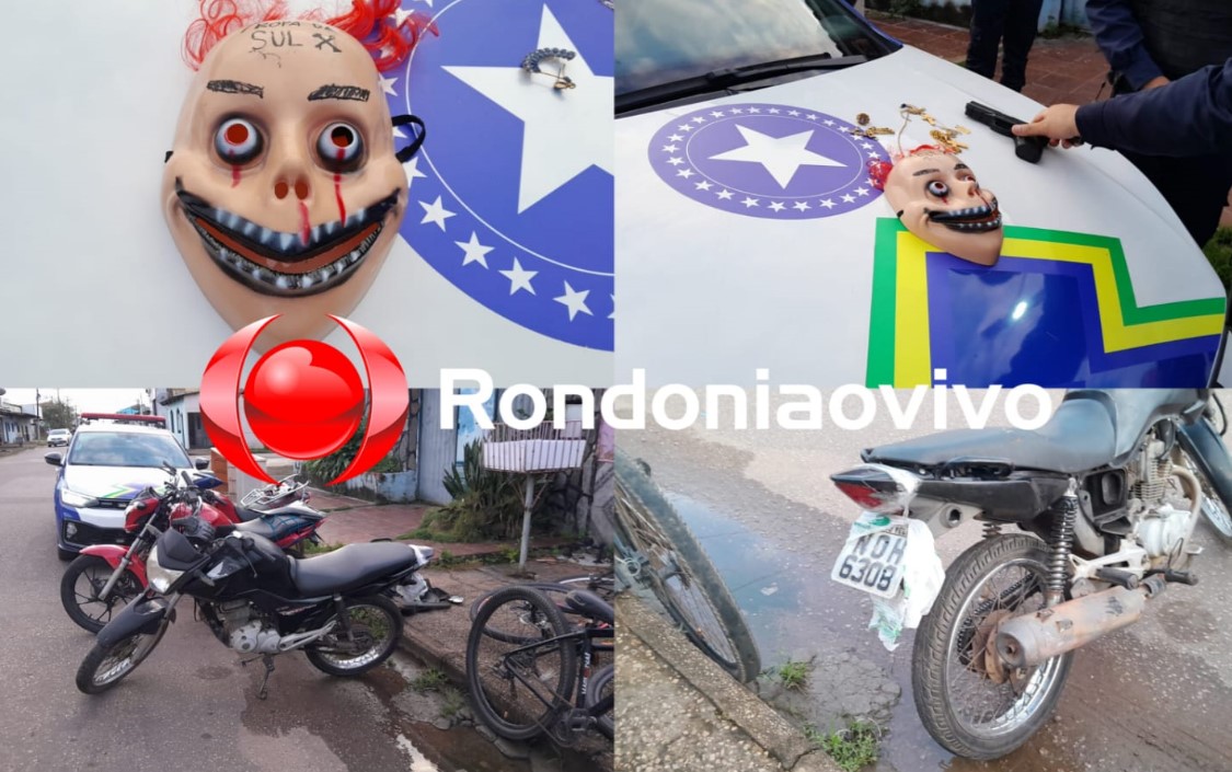 CRIMINOSOS FUGIRAM: Três motos roubadas e bicicletas são recuperadas pela PM após rastreamento 