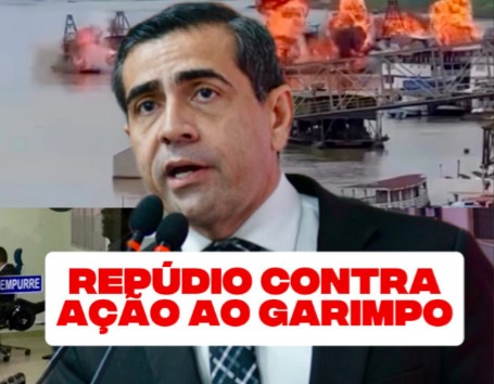 DR. BRENO MENDES: Vereador apresenta Moção de Repúdio contra repressão ao garimpo no Rio Madeira