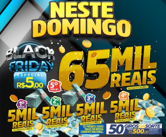 SORTEIO: Black Friday com RondonCAP Especial, título só 5 reais!