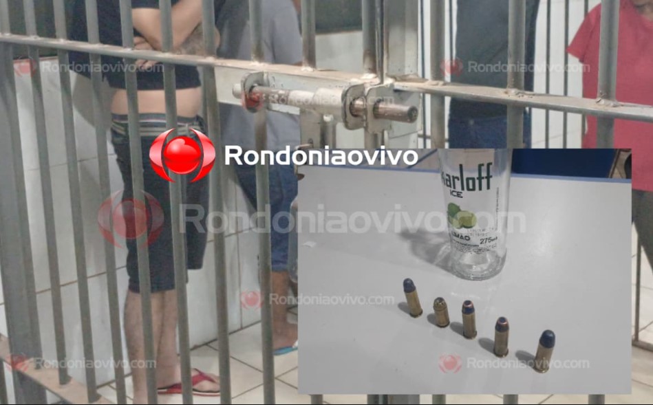 APÓS DENÚNCIA: Bando é preso com munições de revólver e pistola em árvore de Natal