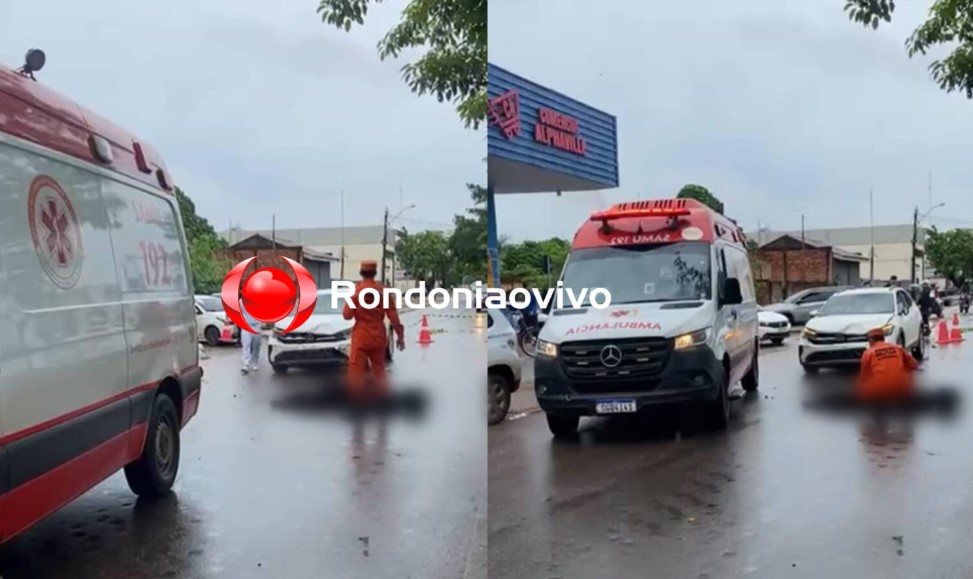 NA GUAPORÉ: Acidente envolvendo tenente da Aeronáutica deixa motociclista ferido