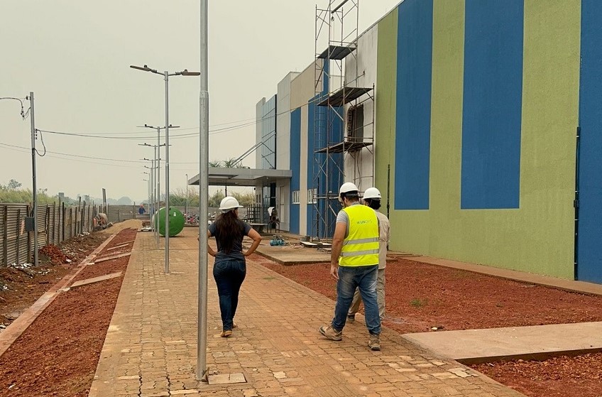 TAISSA SOUSA: Obras do Hospital Regional de Guajará-Mirim chegam a 81% de conclusão