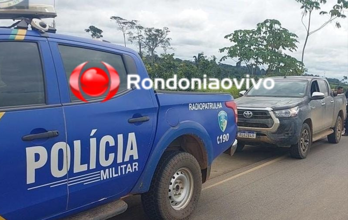 CLONADA: Homem é preso na BR-364 com Hilux furtada em Minas Gerais