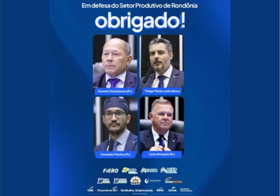 PATRONATO: Fecomércio elogia bancada federal por posicionamento contra fim da escala 6x1