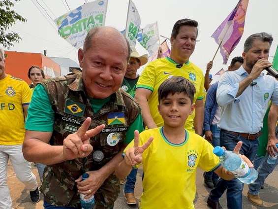 CHRISÓSTOMO: Deputado terá semana agitada durante visita do ex-presidente Jair Bolsonaro