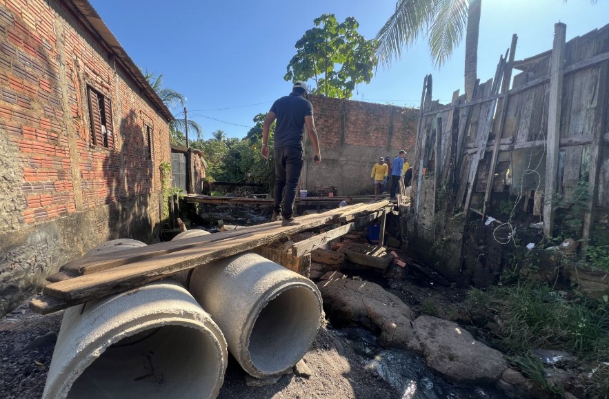 OBRA: Reconstrução de ponte garante mais segurança para moradores do São Sebastião II
