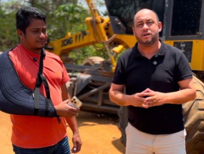 WANOEL MARTINS: Vereador agradece secretário por intervenção na estrada que liga PVH a São Sebastião