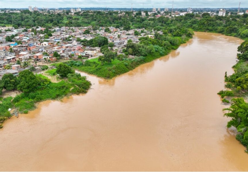 OSCILAÇÕES: Nível do Rio Acre apresenta sinais de vazante, aponta Defesa Civil do Estado