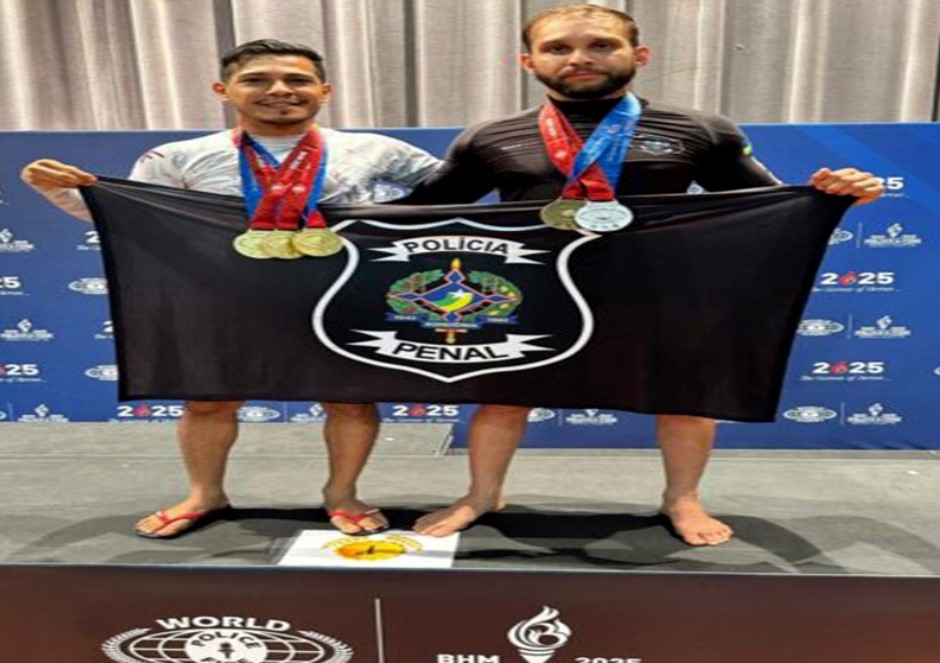NOS EUA: Polícia rondoniense conquista medalhas no Mundial das Forças de Segurança