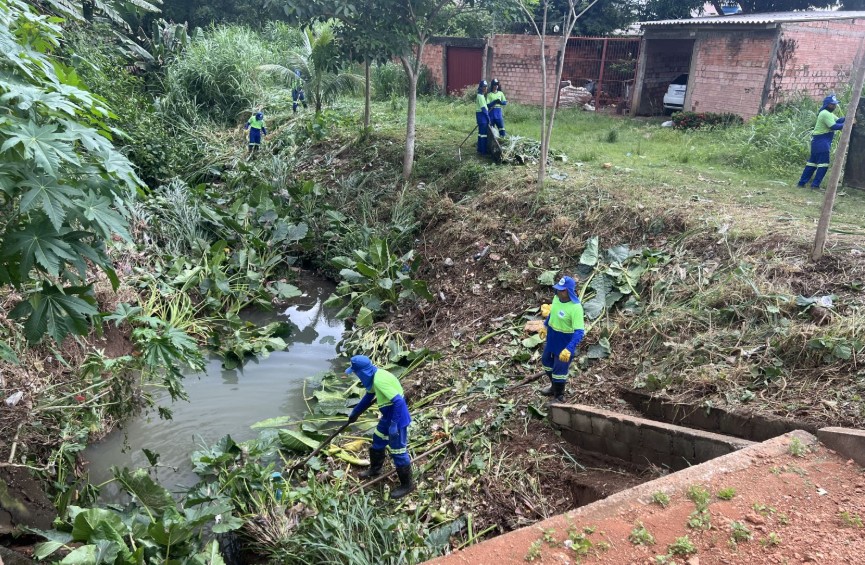ULISSES GUIMARÃES: Prefeitura acompanha situação e determina ações para evitar alagamentos