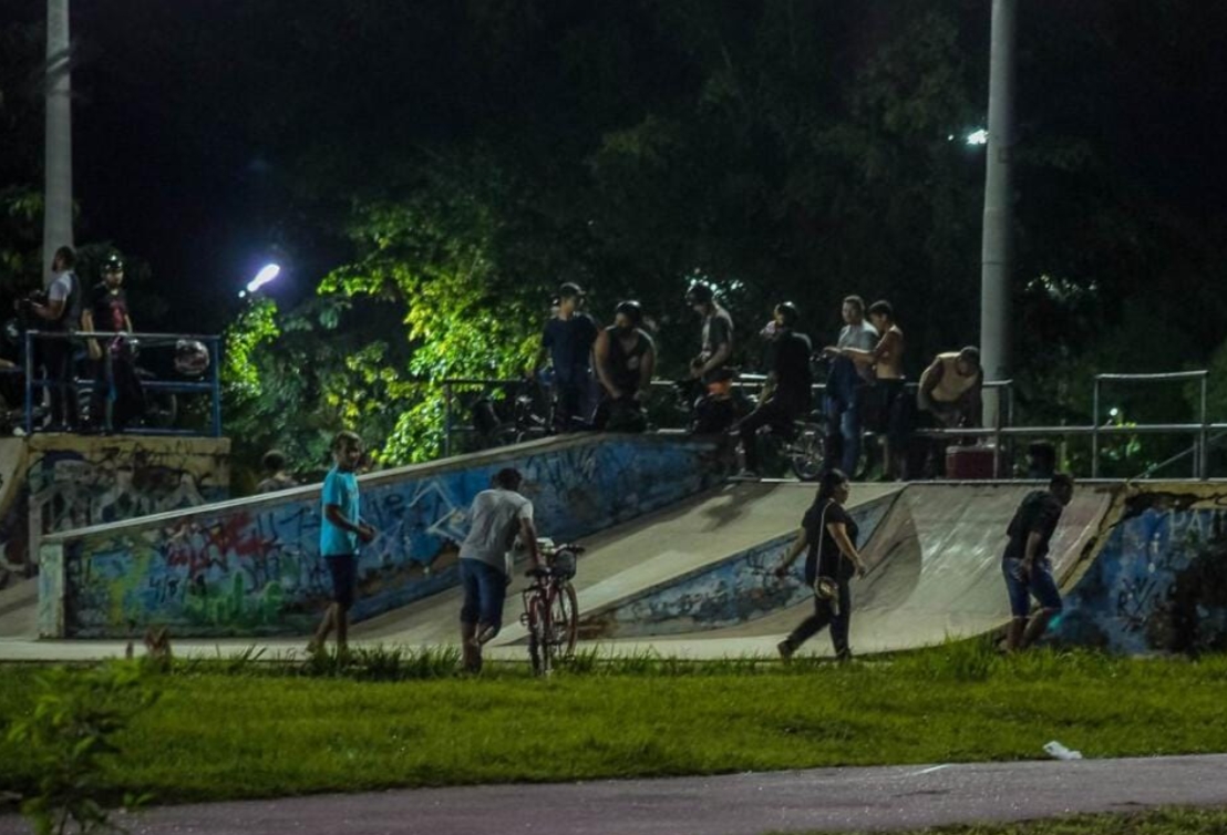 SKATE PARQUE: Trio de ladrões diz que vai levar celulares para chefe de facção