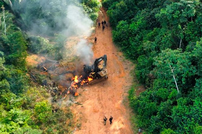 AMAZONAS: Garimpo ilegal usa minas subterrâneas para extração de ouro