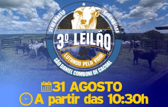 CORUMBIARA: 3º Leilão Solidário une comunidade em prol da saúde e inclusão