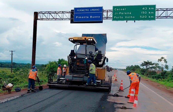SERVIÇO: Nova 364 avança com obras na rodovia até sábado (13)
