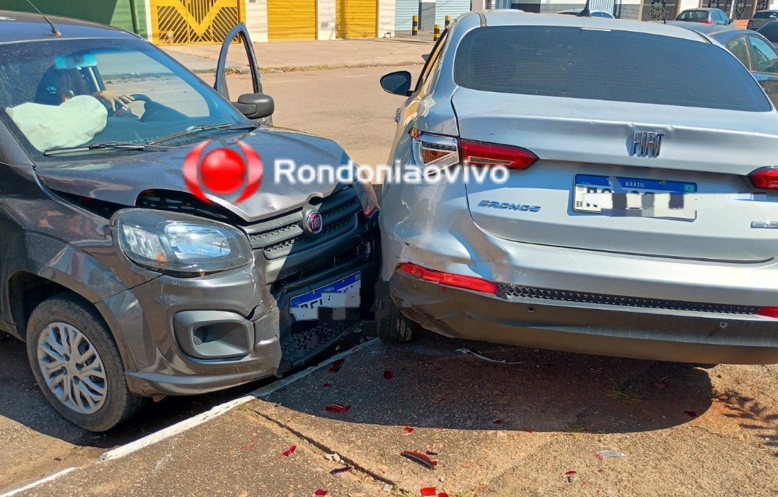 URGENTE: Grave batida entre três carros deixa mulher ferida na Calama