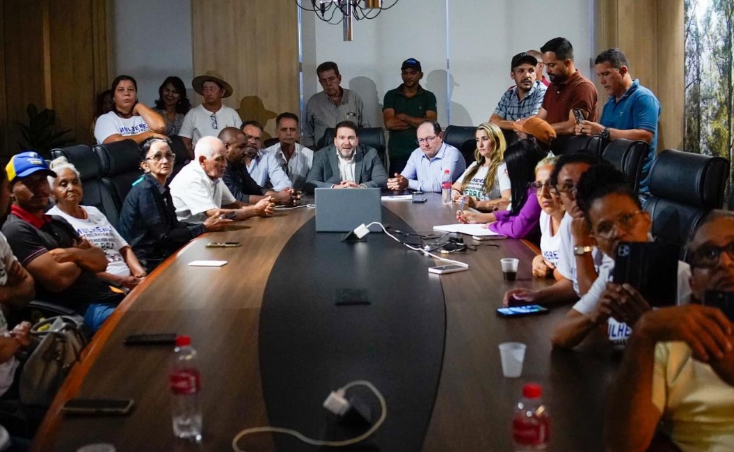 REUNIÃO: Produtores da área Soldado da Borracha procuram a Alero em busca de apoio