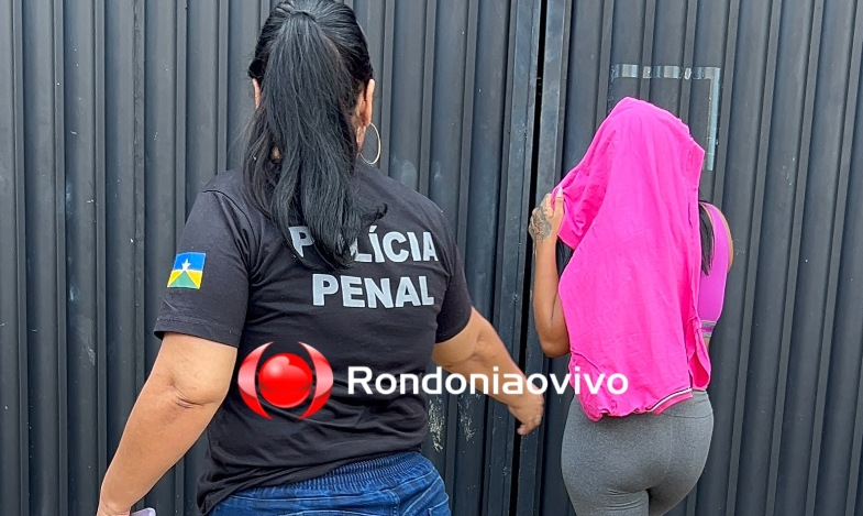 VIROU ROTINA: Mulher é presa com porções de droga durante revista no 603
