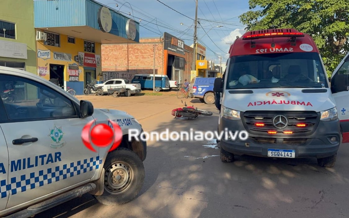 URGENTE: Homem alterado é baleado ao investir contra equipe da PM