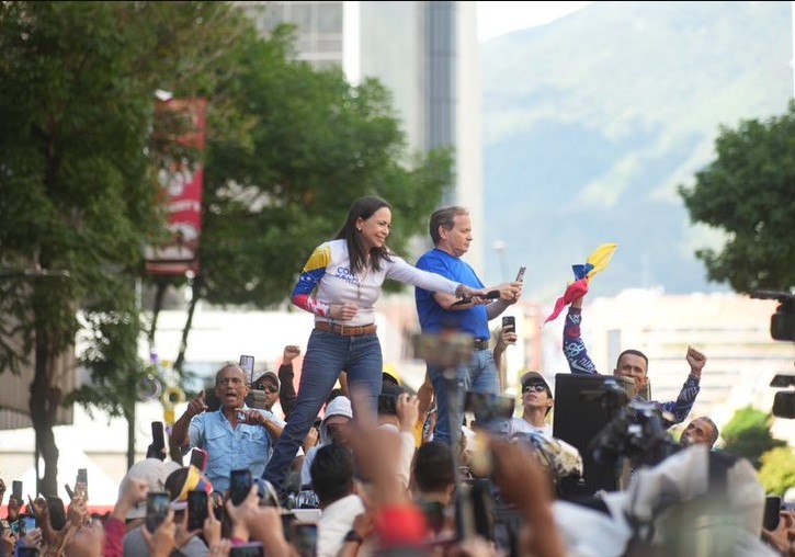 VENEZUELA: Líder é presa em Caracas após manifestação contra Maduro