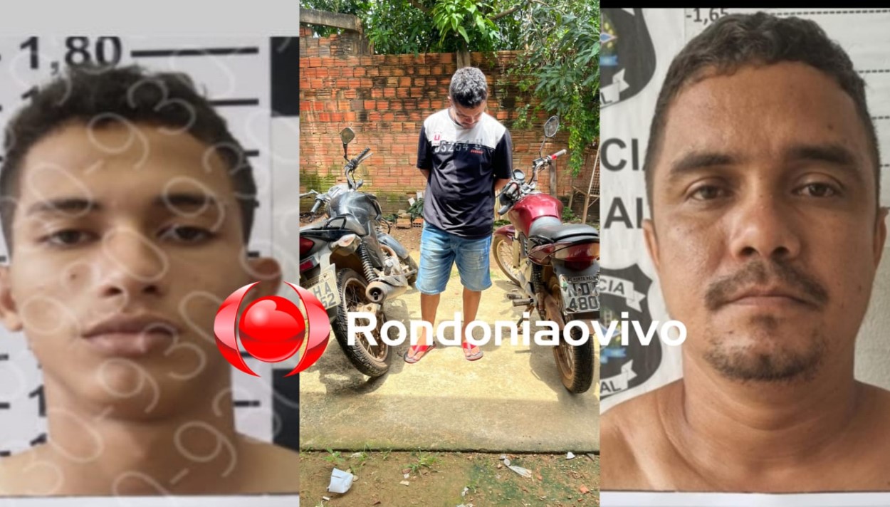 INVESTIGAÇÃO: Delegacia de Furtos e Roubos prende dupla com duas motos roubadas