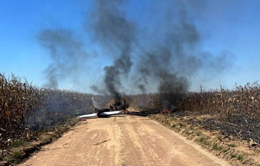 INCENDIADO: Delegado que investiga avião queimado fala sobre assunto