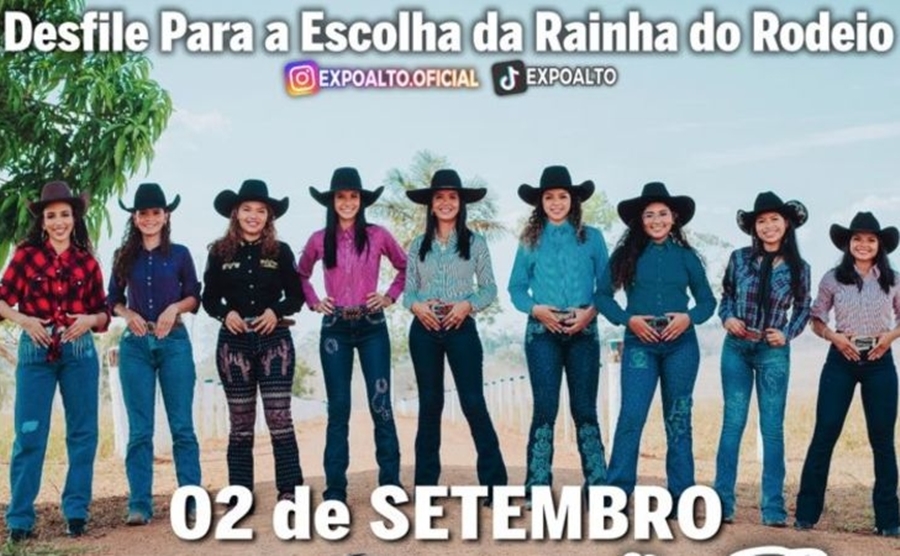 ALTO PARAÍSO: Baile da Rainha do Rodeio abre oficialmente programação da 1° Expoalto