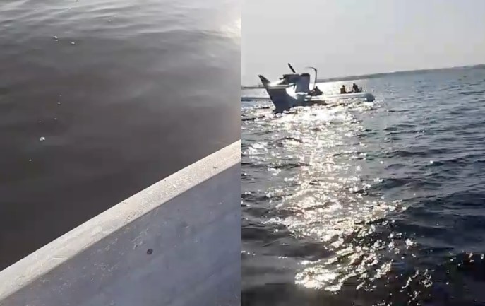 VÍDEO: Avião de pequeno porte cai em rio no interior do Amazonas
