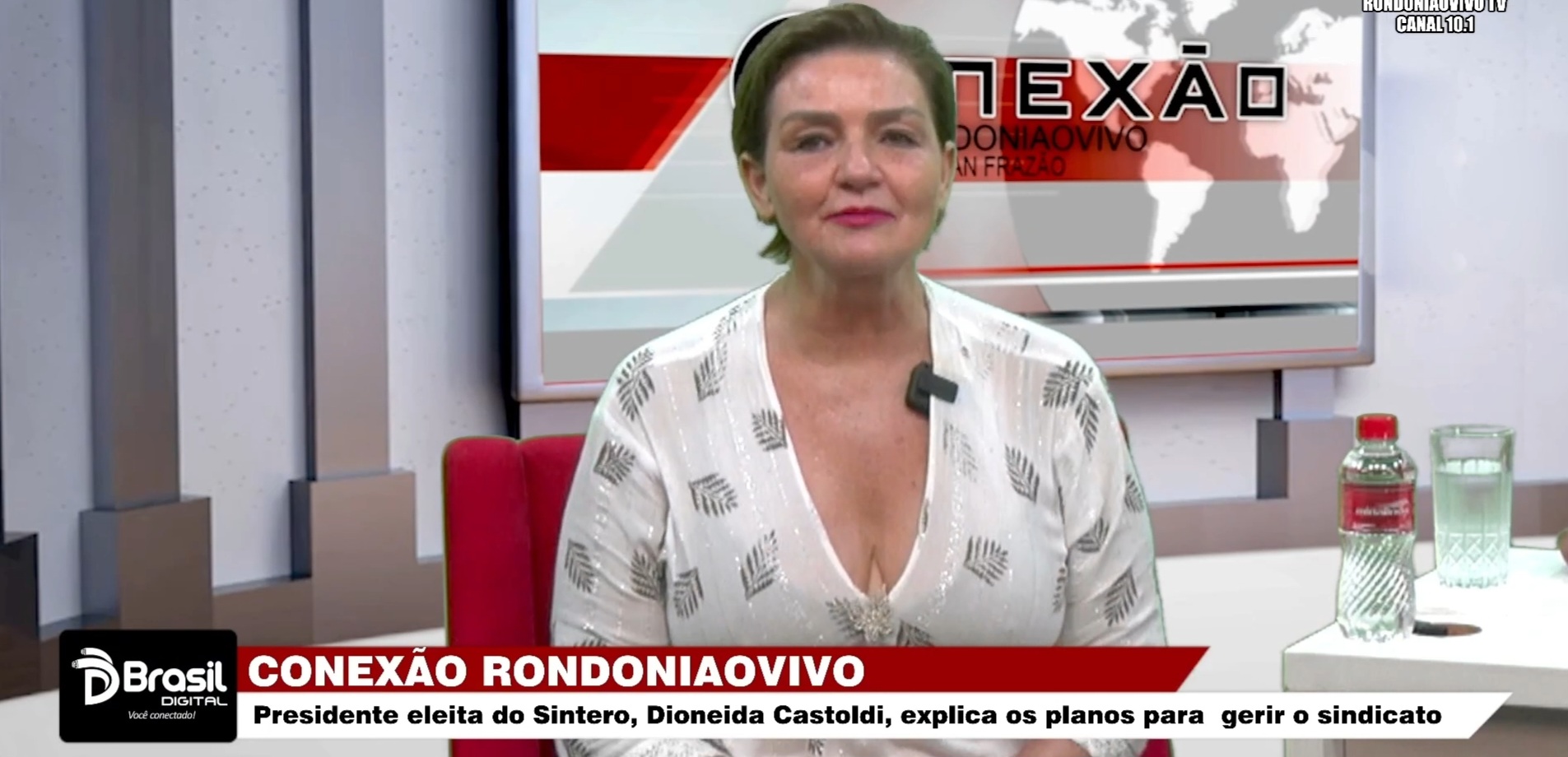 CONEXÃO RONDONIAOVIVO: Presidenta eleita do Sintero, Dioneida Castoldi, fala sobre nova gestão 