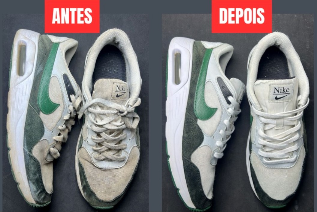 CUIDADOS: Lavanderia Sneakers faz seu tênis voltar a brilhar por menos de R$ 80