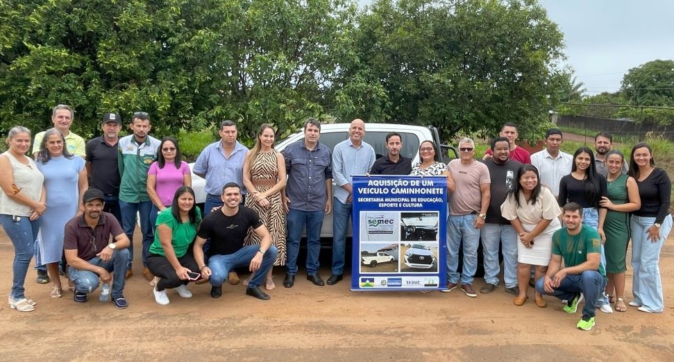 ISMAEL CRISPIN: Deputado fortalece educação em Primavera Rondônia com entrega de veículo