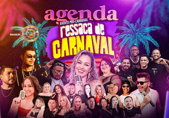 A FESTA NÃO PARA: Ressaca Folia 2026 estende a magia do carnaval no Mercado Cultural