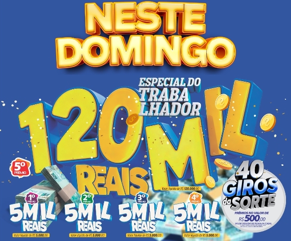 RONDONCAP: Especial do trabalhador tem 120 mil no 5° prêmio e título só 10 reais