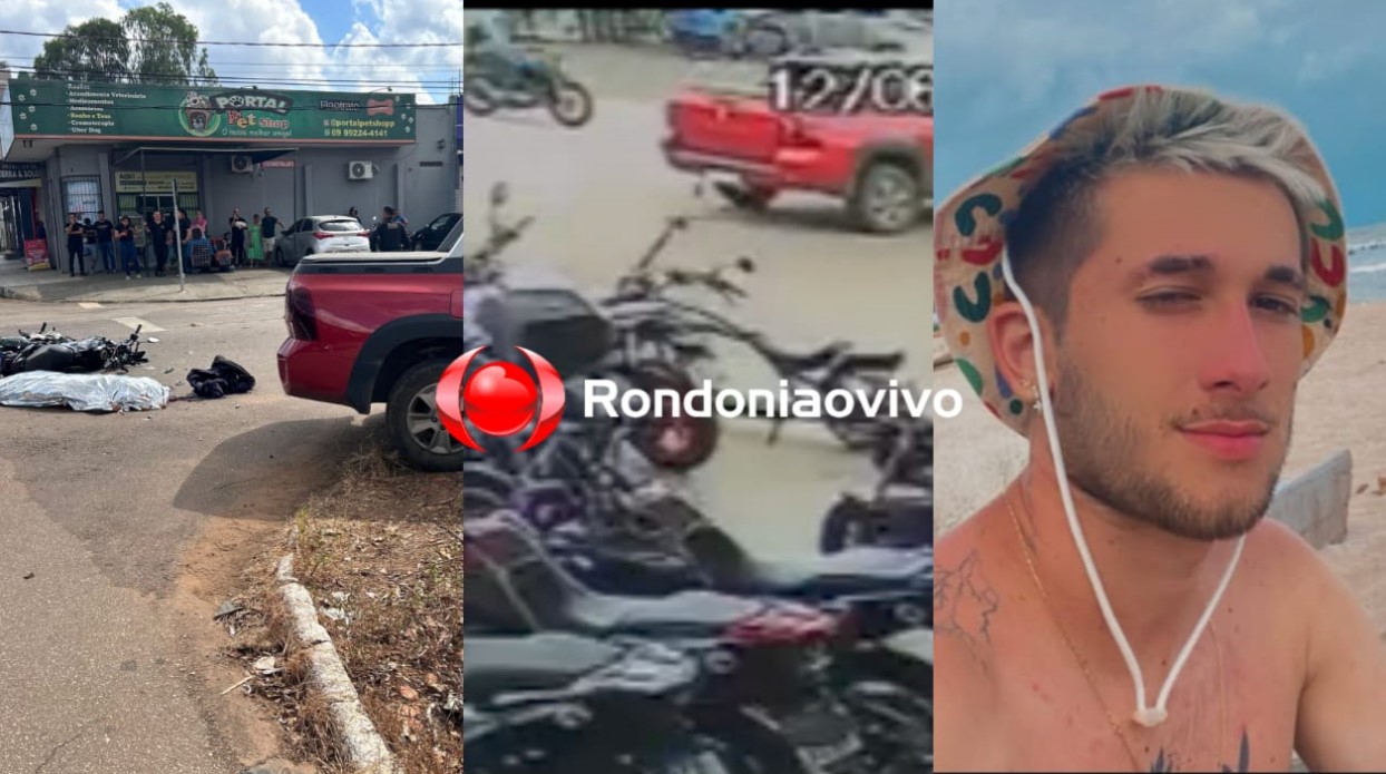 VÍDEO: Acidente que resultou em morte de jovem foi filmado por câmera de segurança 